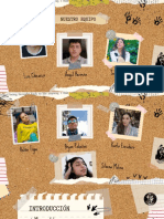 Presentación Proyecto Escolar Resumen Collage de Recortes de Papel Marrón y Blanco