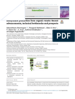 Biohythane Production From Organic Waste Recent A 2021 International Journa