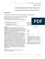 Modifiable Factors Associated With Weight Regain After Bariatric Surgery A Scoping Review