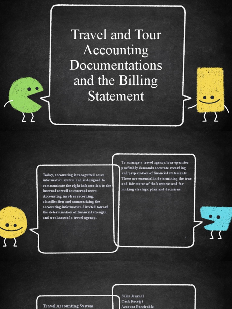 Chapter 10 Travel And Tour Accounting Documentations And The Billing