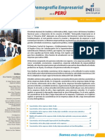 Demografía Empresarial IV Trim 2018: Altas y Bajas Empresas Perú