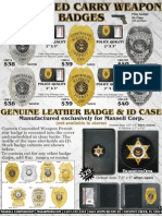 Genuine Leather Badge & Id Case Genuine Leather Badge & Id Case