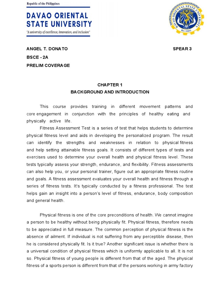 Understanding Fitness Assessment Tests | PDF | Physical Fitness ...