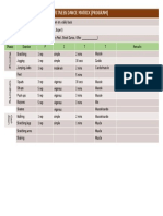 FITNESS DANCE MATRIX