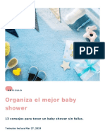 Organiza El Mejor Baby Shower