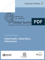 Global Health Global Ethics Global Justice