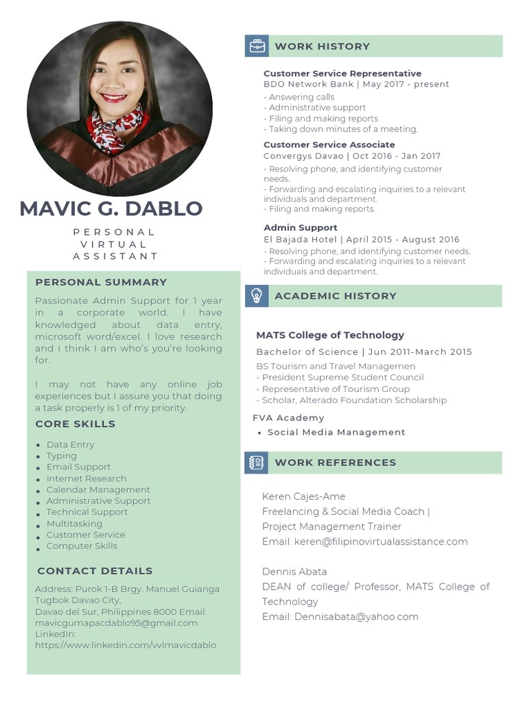 BDO Client Service Associate Profile | PDF | Information Technology ...