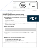 5º Ano - História - Formativa - 4º Bim