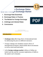 Chap 13 - Intr To Exchange Rates and FX Market