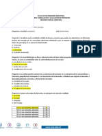 Examen de proyectos y mercados