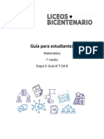 Guía para estudiantes de Matemática I° medio - Homotecias