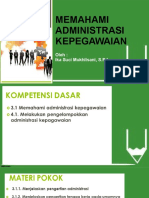 Unit 1 - Memahami Administrasi Kepegawaian