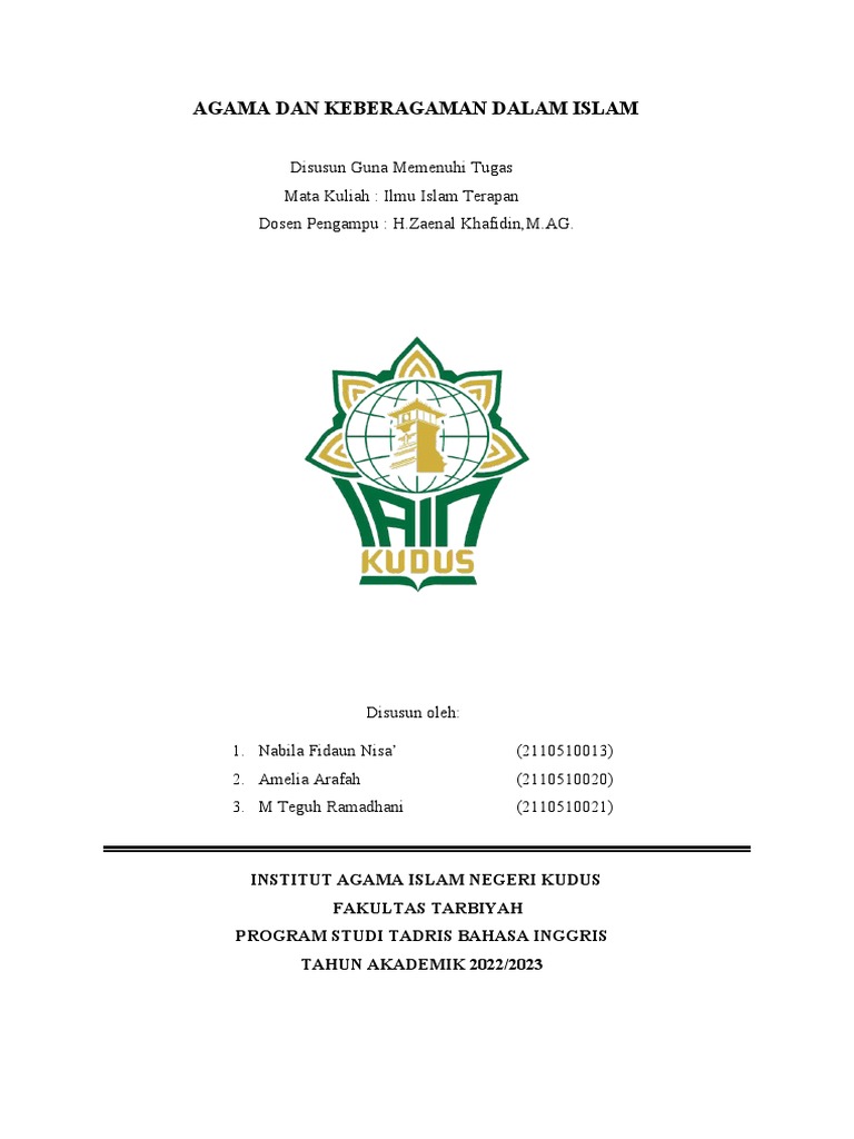 Keberagaman dalam Agama Islam | PDF | Filsafat | Sains & Matematika