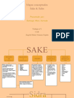 Mapas conceptuales sobre Sake y Sidra