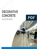 Decorative Concrete Solutions Guide