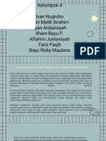 Kelompok 4 Ivan Nugroho Bani Malik Ibrahim Ipan Ardiansyah Ilham Bayu P. Alfahrin Juniansyah Fariz Faqih Bayu Rizky Maulana