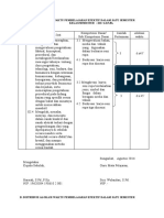 Distribusi Waktu Bahasa Indonesia XI