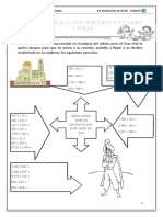 Multiplicacion de Tres y Cuatro Cifras