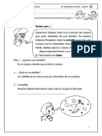 Sistema Planetario Solar Ciencia y Tecnologia