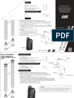 ForkUpgradeKit Honda Forza300 2018 Install