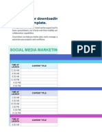 Social Media Marketing Calendar-V1
