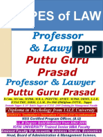 2. TYPES of LAW