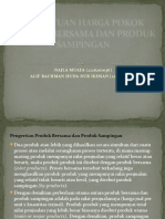 Penentuan Harga Pokok Produk Bersama Dan Produk Sampingan