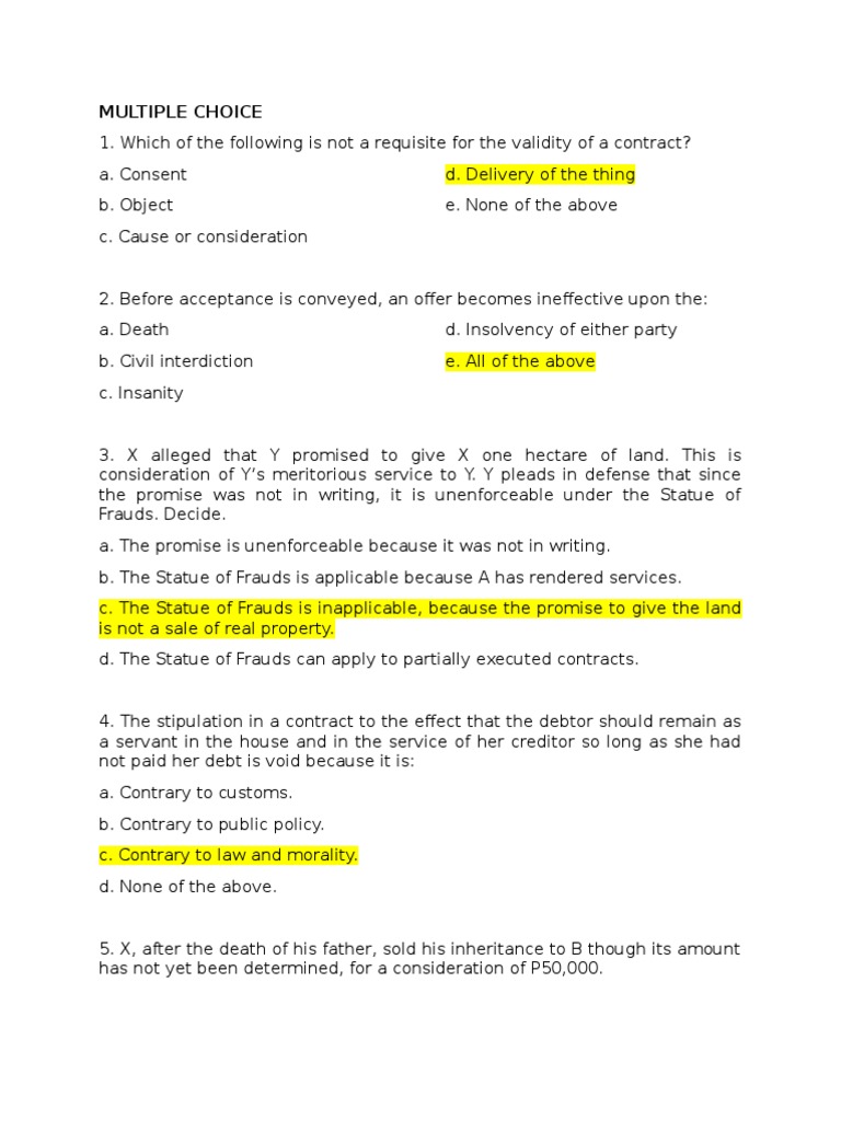Multiple choice odt descargar gratis pdf annulment void law 