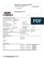 India Visa Application Form