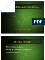 Incision and Drainage of An Abscess by Sherif Abou Bakr