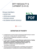 Poverty Inequality & Development PPT New
