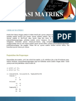 Operasi Matriks 1