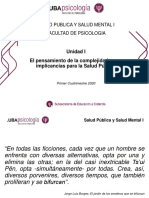 Clase 3 - El Pensamiento de La Complejidad y Sus Implicancias para La Salud Pública - 2020 Ok