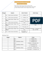 Jadwal Tuton Program FE 2022 Oktober