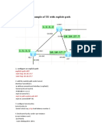 TE Explicit Tunnel Example