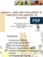 1 DOSH - Current Issues On OSH in Construction