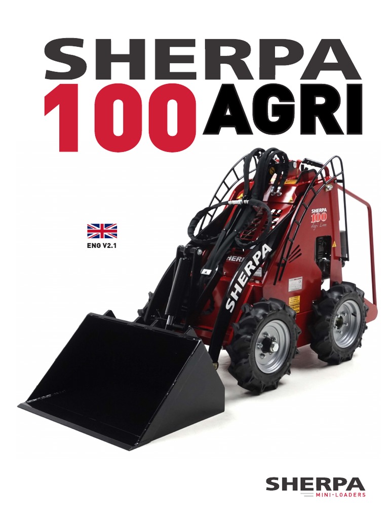 Technical Specifications and Dimensions of the Sherpa 100 Agri Compact
