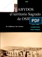 Abydos Territorio Sagrado de Osiris Antiguo Egipto