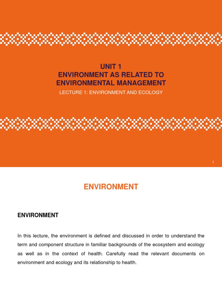 Understanding the Multifaceted Concept of Environment A Comprehensive(01)