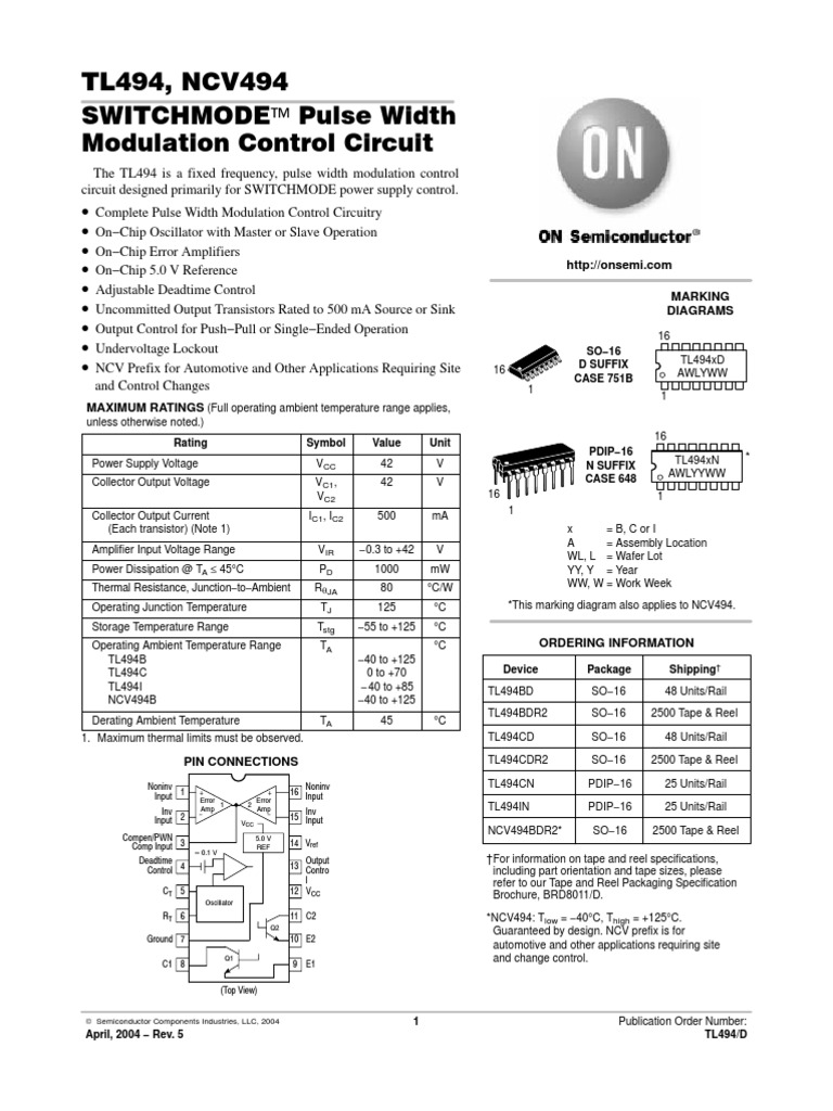 Datasheet Amplifier Electronic Oscillator