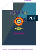 10th Science - Selection Guide - Reduced Syllabus 2020 - 2021 - Engish Medium PDF Download