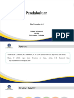 Struktur Data - 1 Pendahuluan