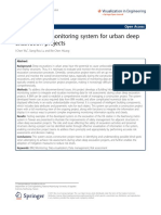 A BIM-based monitoring system for urban deep excavation, 2015