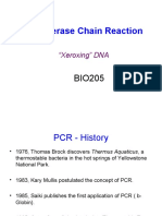 BIO205 PCR and Agarose GE