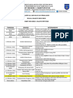 JADWAL KEGIATAN PILKASIS (Tempel)