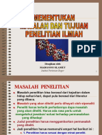 Masalah-Tujuan-Penelitian