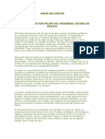 Monografia San Felipe Del Progreso