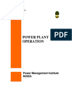 Power Plant Operation: Power Management Institute Noida