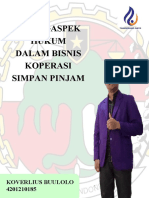 Aspek Hukum Dalam Koperasi Simpan Pinjam