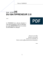 Extrait - LE GUIDE DU BATIPRENEUR - 2.0